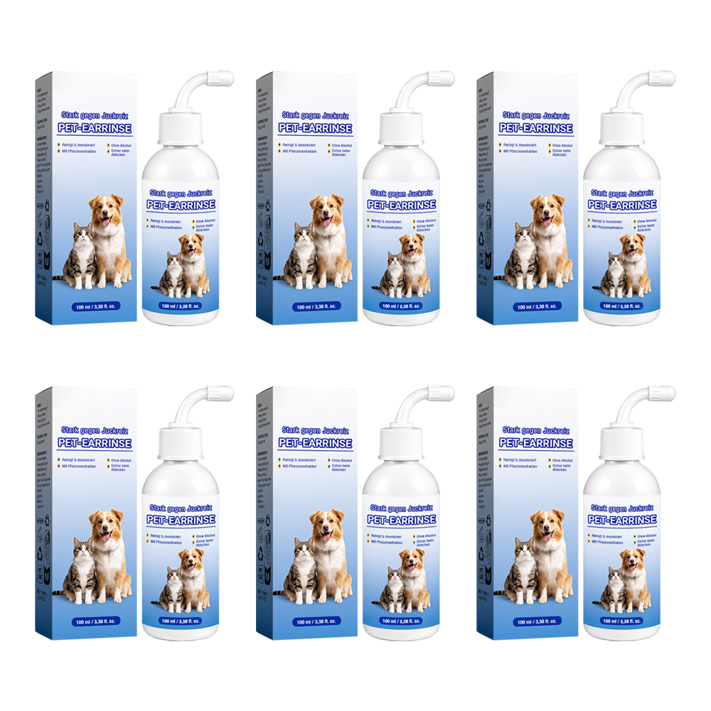 👩⚕️ 𝐍𝐚𝐭𝐫𝐚𝐯𝐨𝐫® Ohrenreinigungslösung für Haustiere ✅Bekämpft Ohrgeruch, Ohrenschmalzablagerungen, Hefebildung & Kratzen