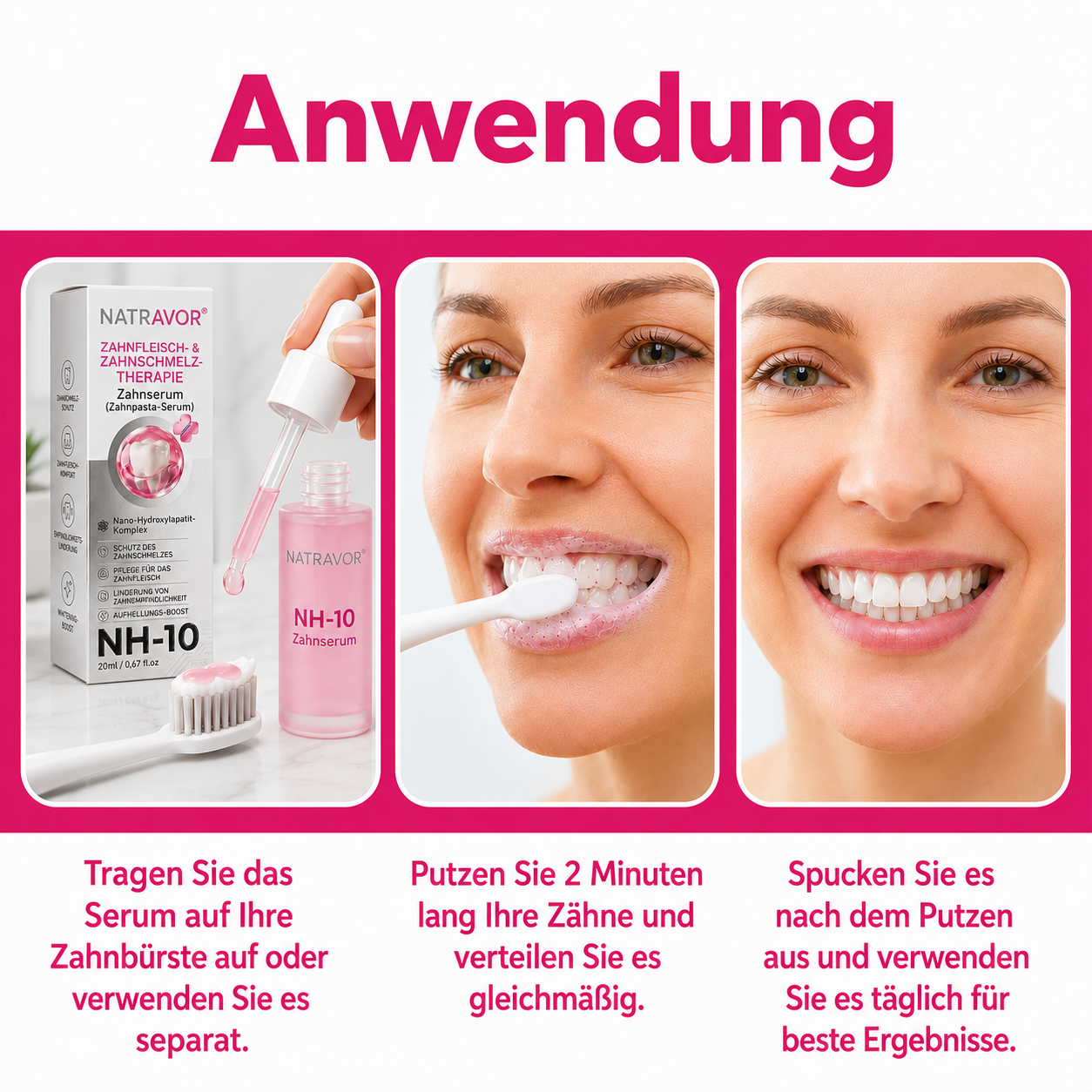 Natravor® Thismile NH-10 Zahnpasta-Serum für Zahnschmelz und Zahnfleisch – Advanced Therapy