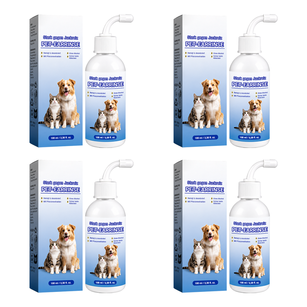 👩‍⚕️ 𝐍𝐚𝐭𝐫𝐚𝐯𝐨𝐫® Ohrenreinigungslösung für Haustiere ✅Bekämpft Ohrgeruch, Ohrenschmalzablagerungen, Hefebildung & Kratzen