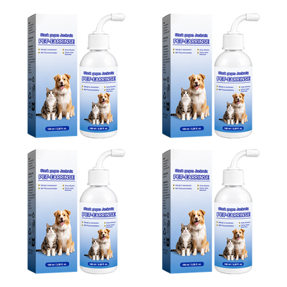 👩‍⚕️ 𝐍𝐚𝐭𝐫𝐚𝐯𝐨𝐫® Ohrenreinigungslösung für Haustiere ✅Bekämpft Ohrgeruch, Ohrenschmalzablagerungen, Hefebildung & Kratzen